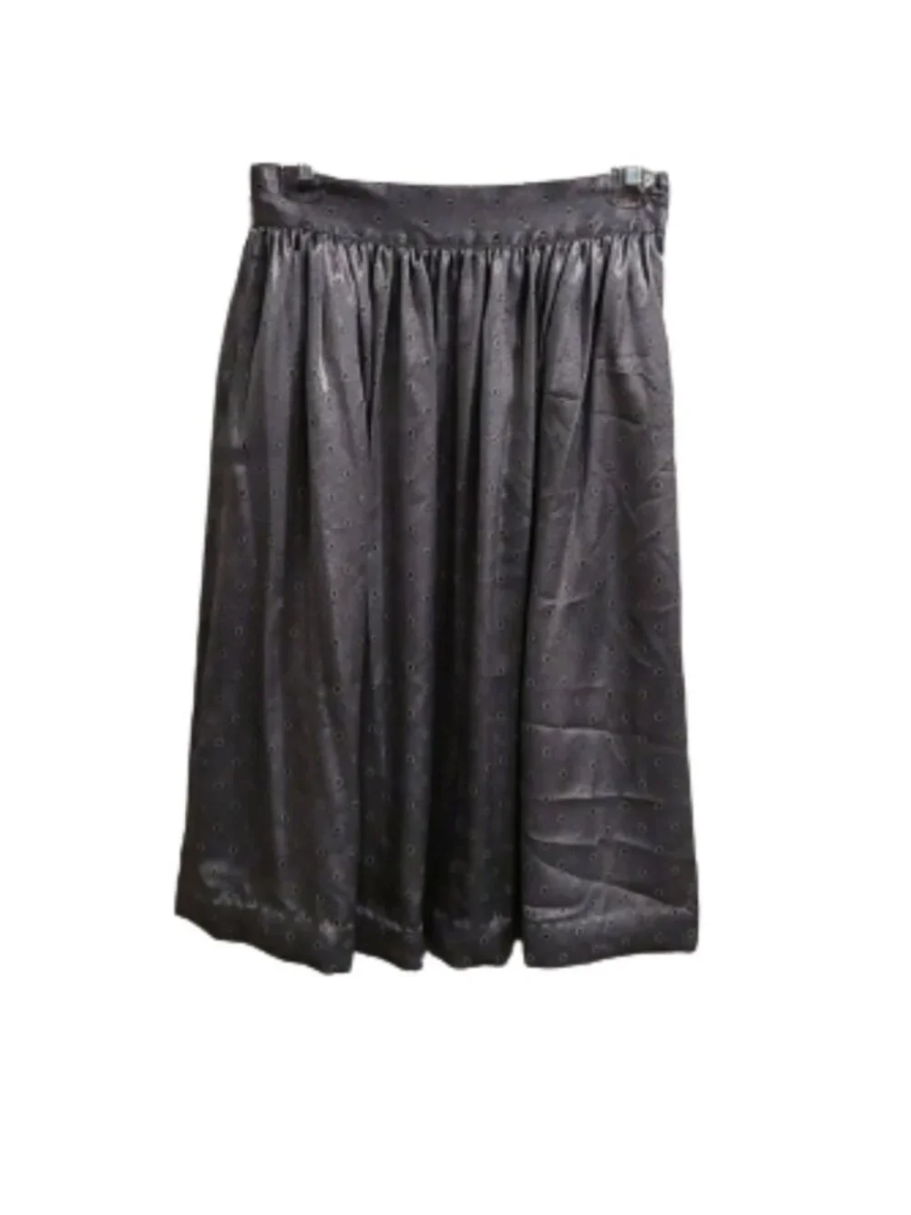 Ports international satin feel skirt Grey w/patter